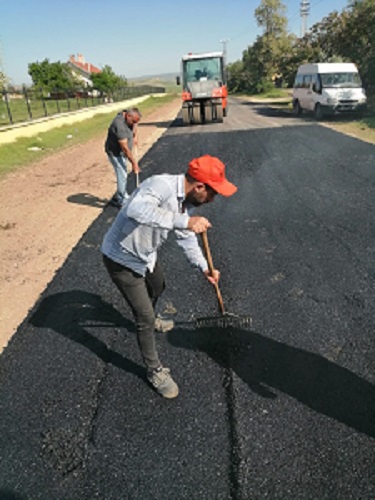 YOL ÇALIŞMALARIMIZ DEVAM EDİYOR